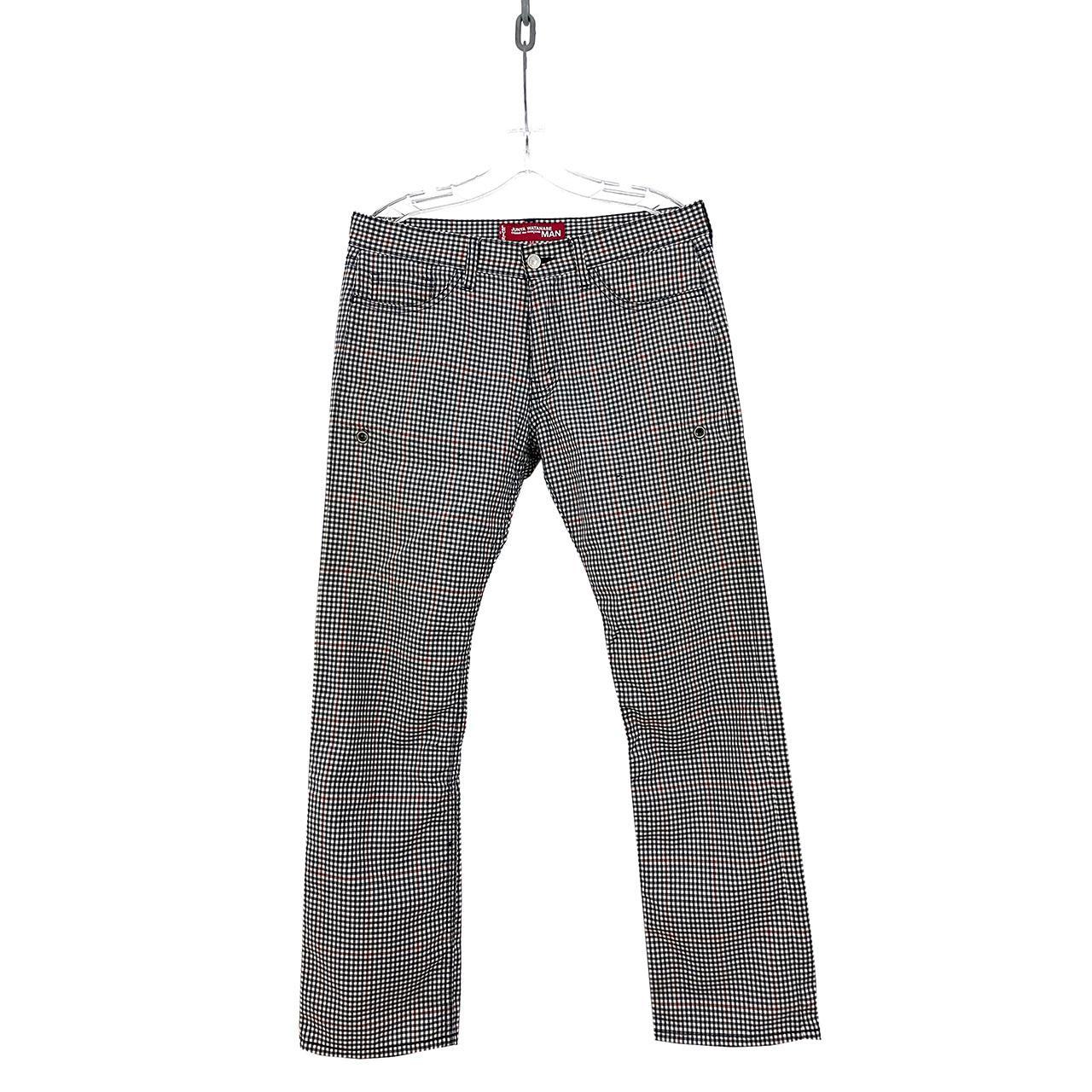 Junya Watanabe 2005 Checkered Wool Pants Checkered... - Depop