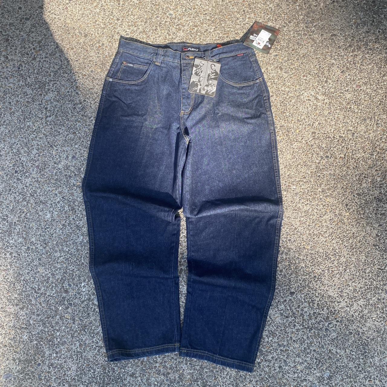 Y2K deadstock Fubu jeans - 38W 34L - sick ass... - Depop