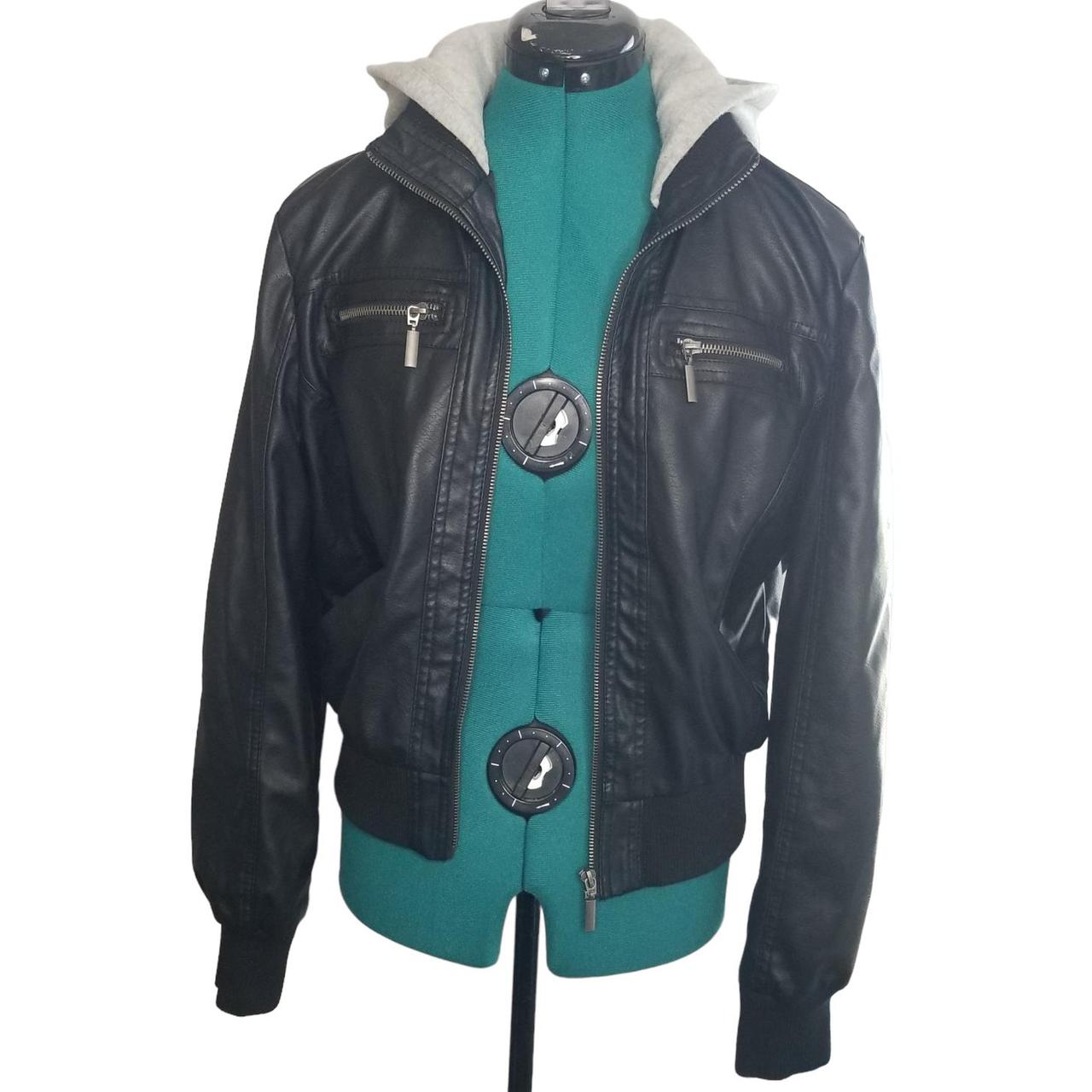 Women's Vegan Leather Moto Jacket