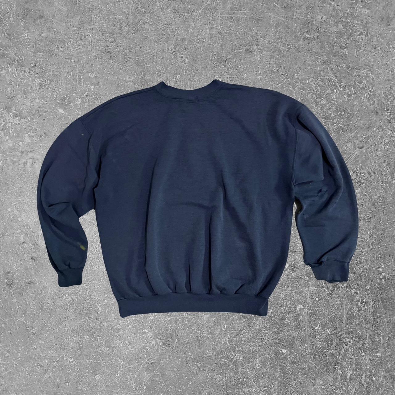 American Vintage Men's Blue Sweatshirt (2)