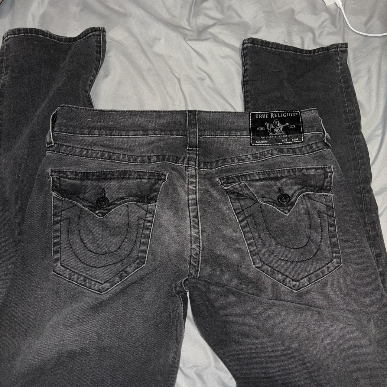 34x34 black true religion jeans truey y2k... Depop