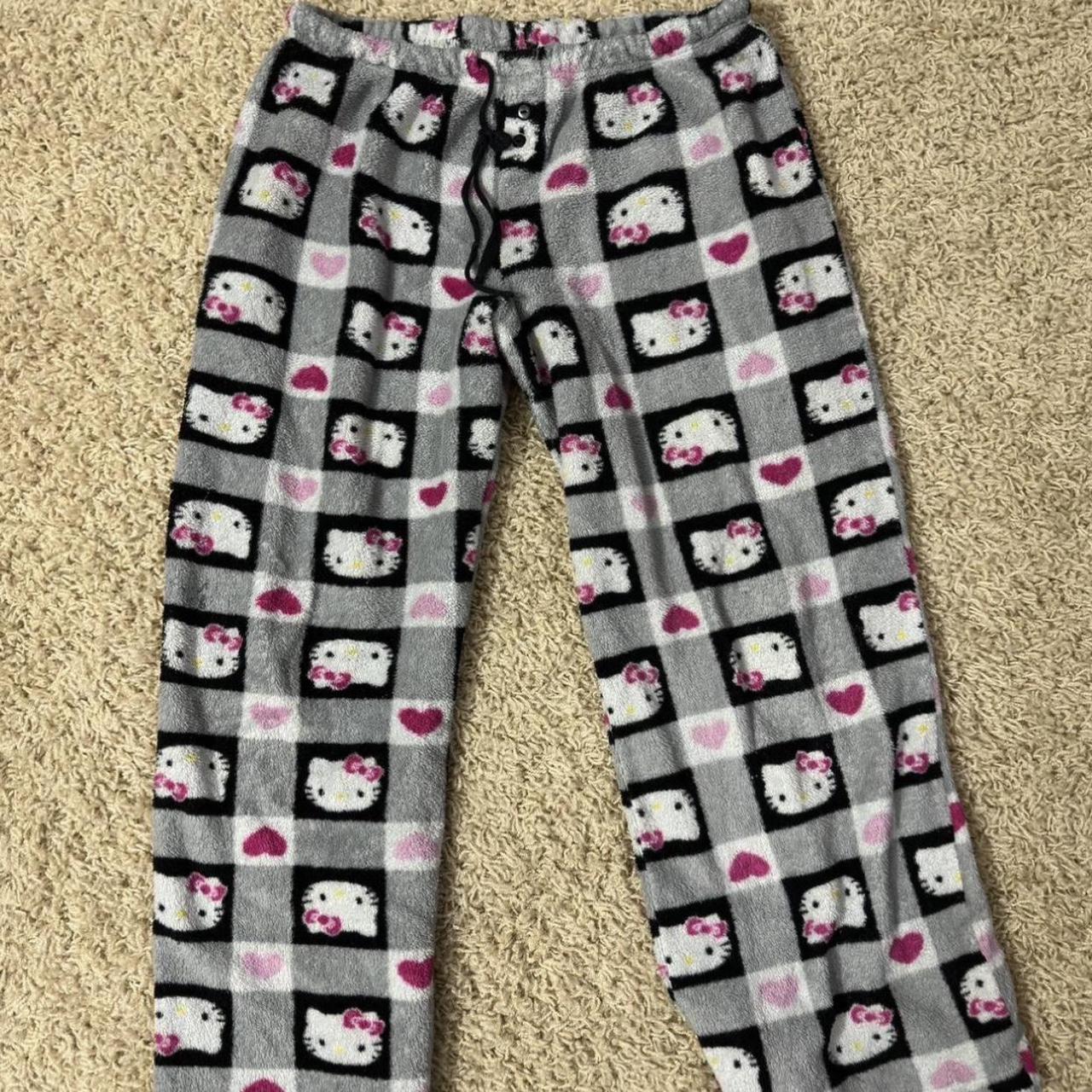 hello kitty pajama bottoms size women medium no... Depop