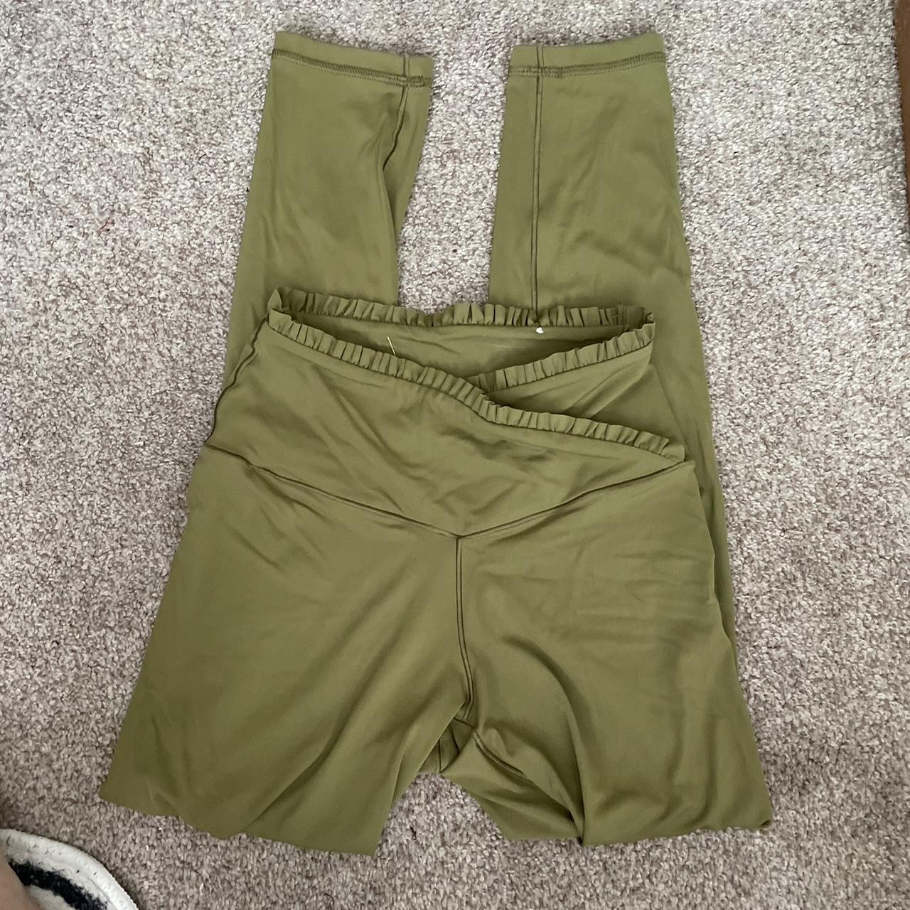 aerie crossover leggings, 7/8 length . no flaws )... Depop
