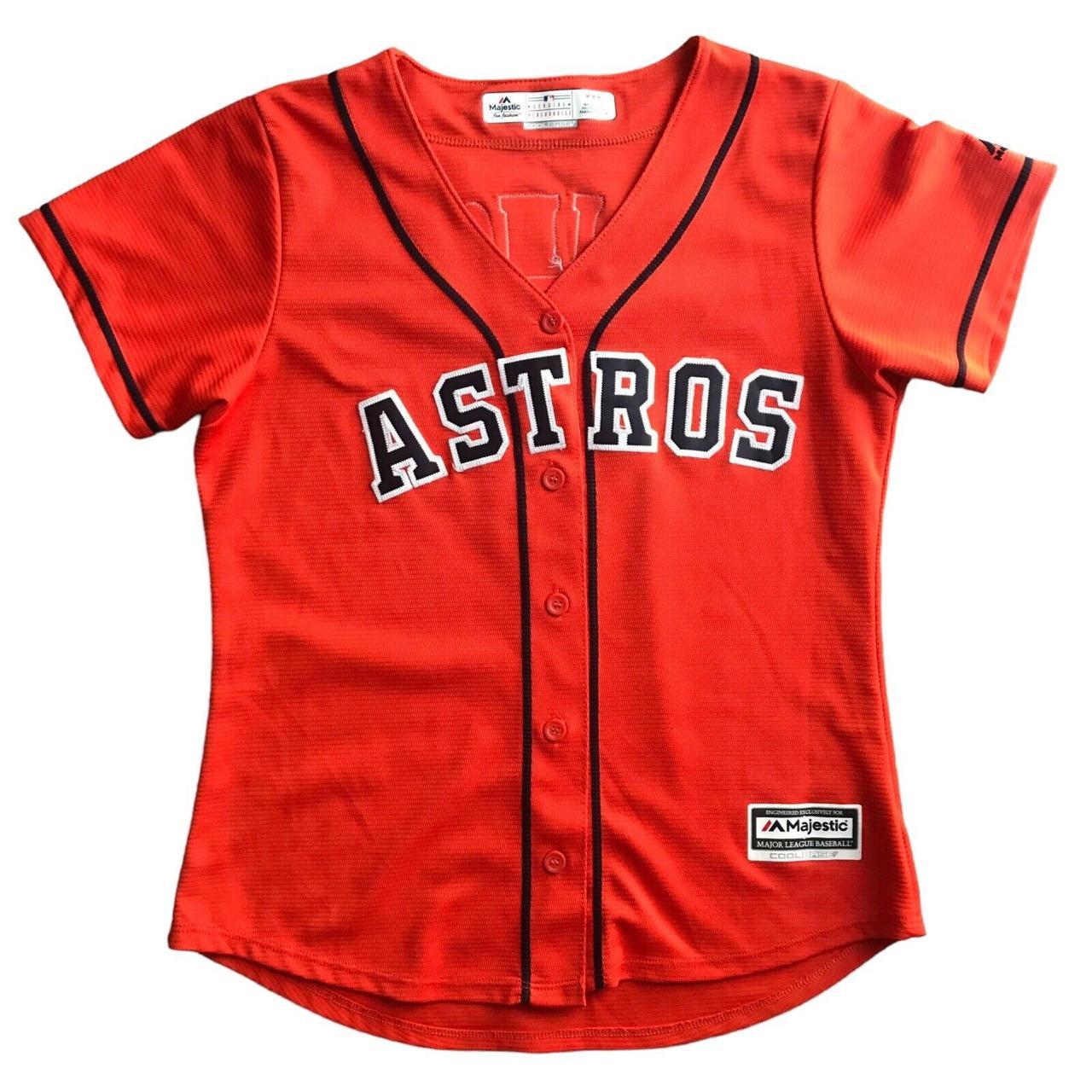 Majestic Women's Houston Astros Springer Gold - Depop