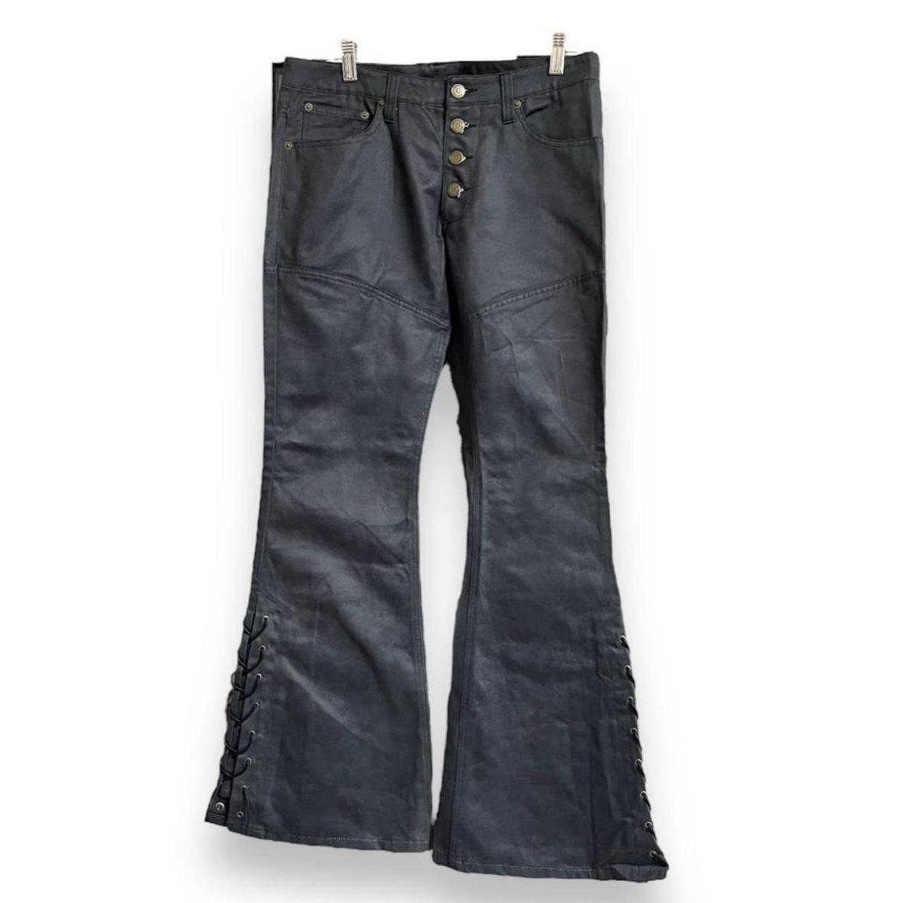 Rare Tornado Mart Coated Wax Laceup Flair Denim | Depop