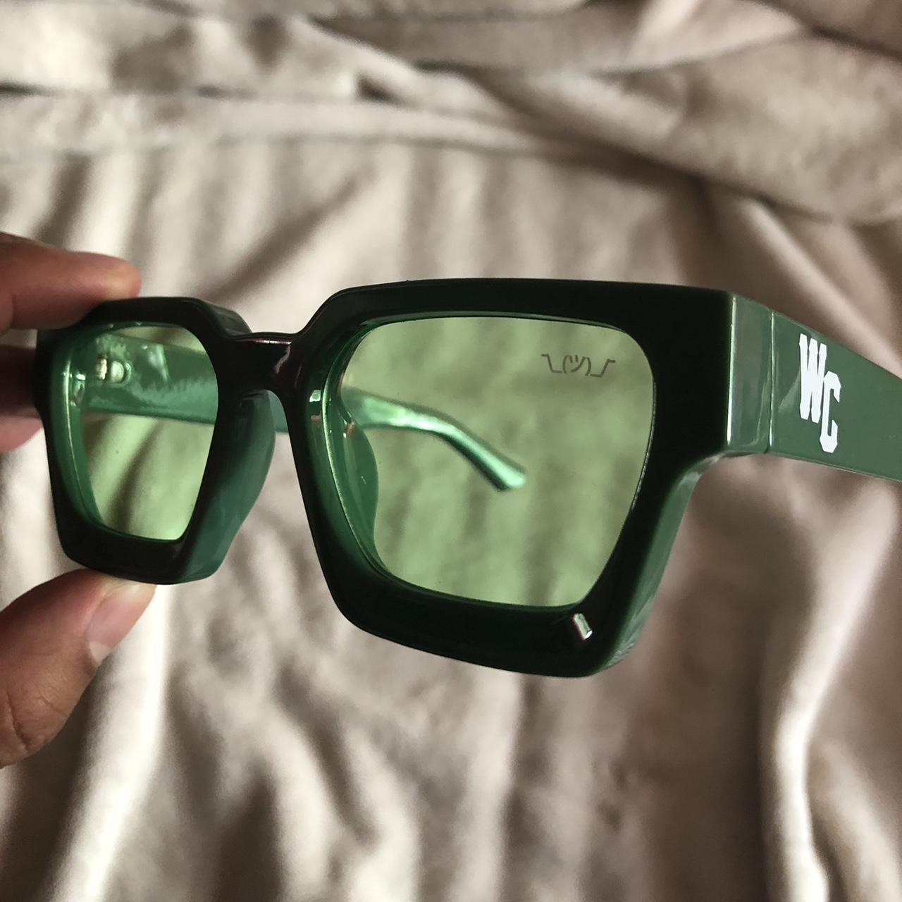 Louis Vuitton 1.1 Millionaires Sunglasses Green - Depop