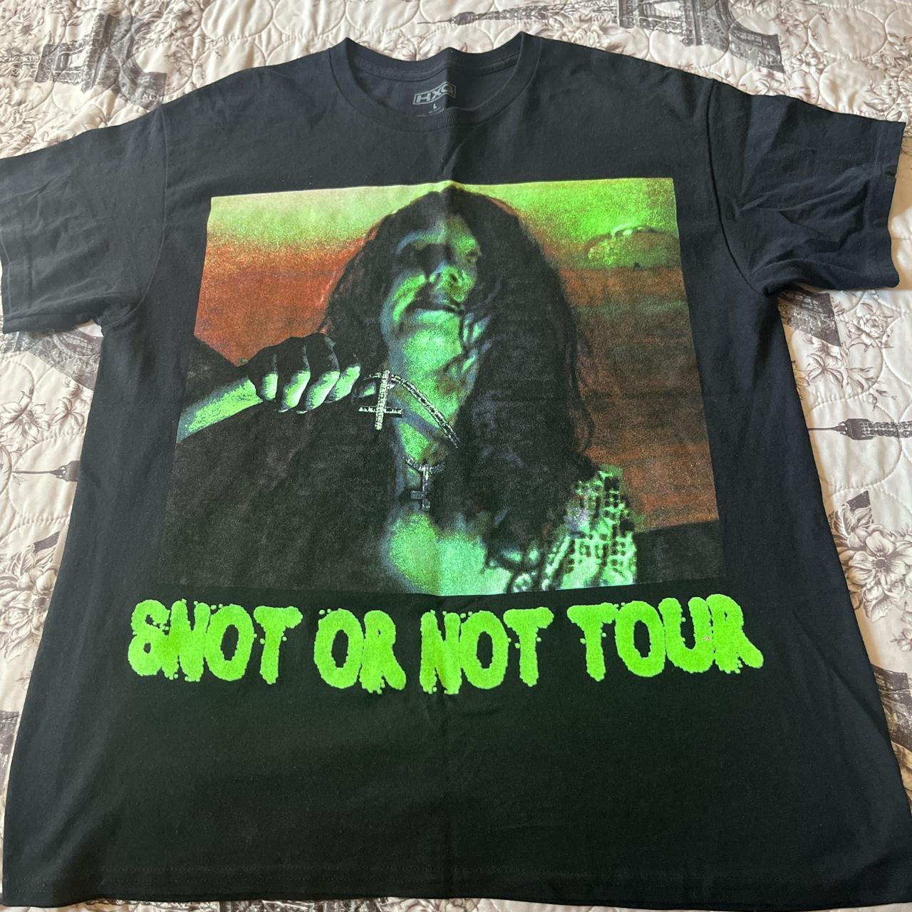 Homixide Gang Concert Tee ( Snot Or Not Tour ) (used... - Depop