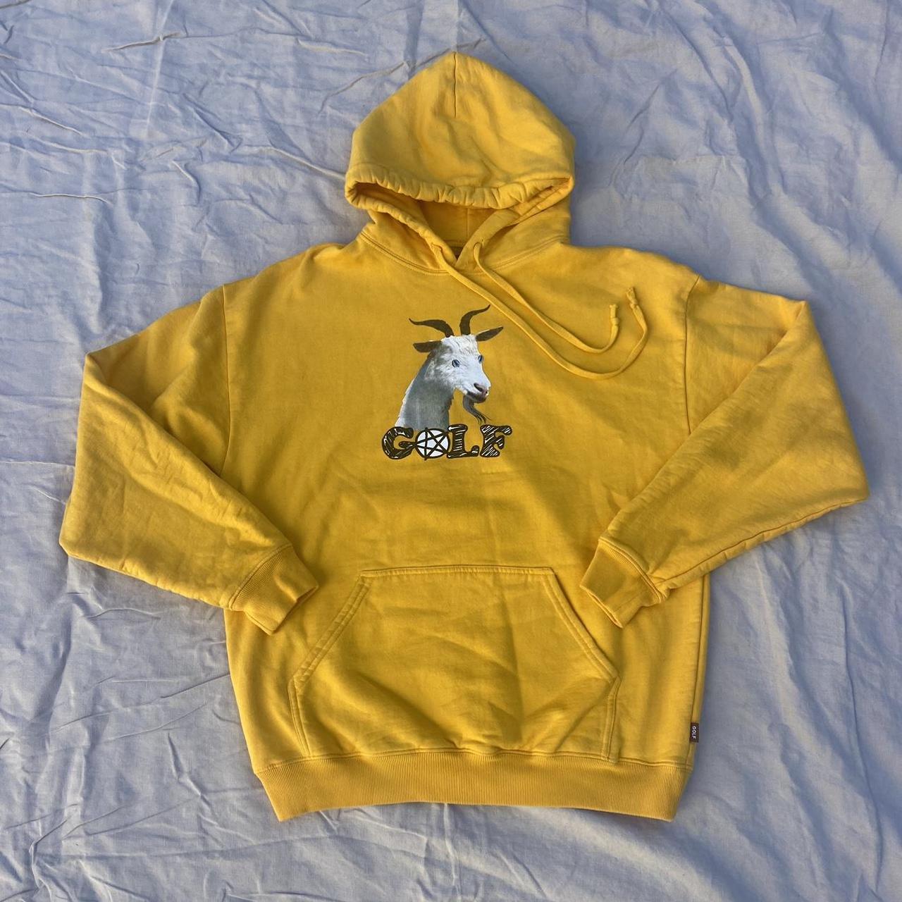 Hoodie Golf Wang Yellow New Small selling