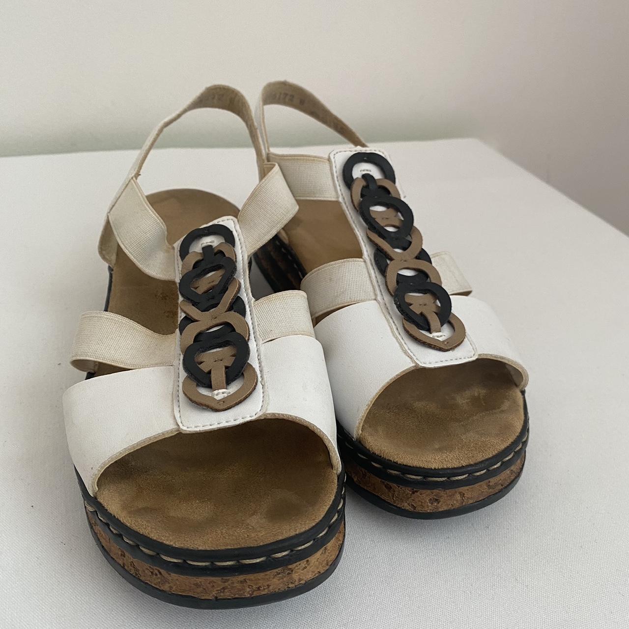 Reiker white sandals on sale