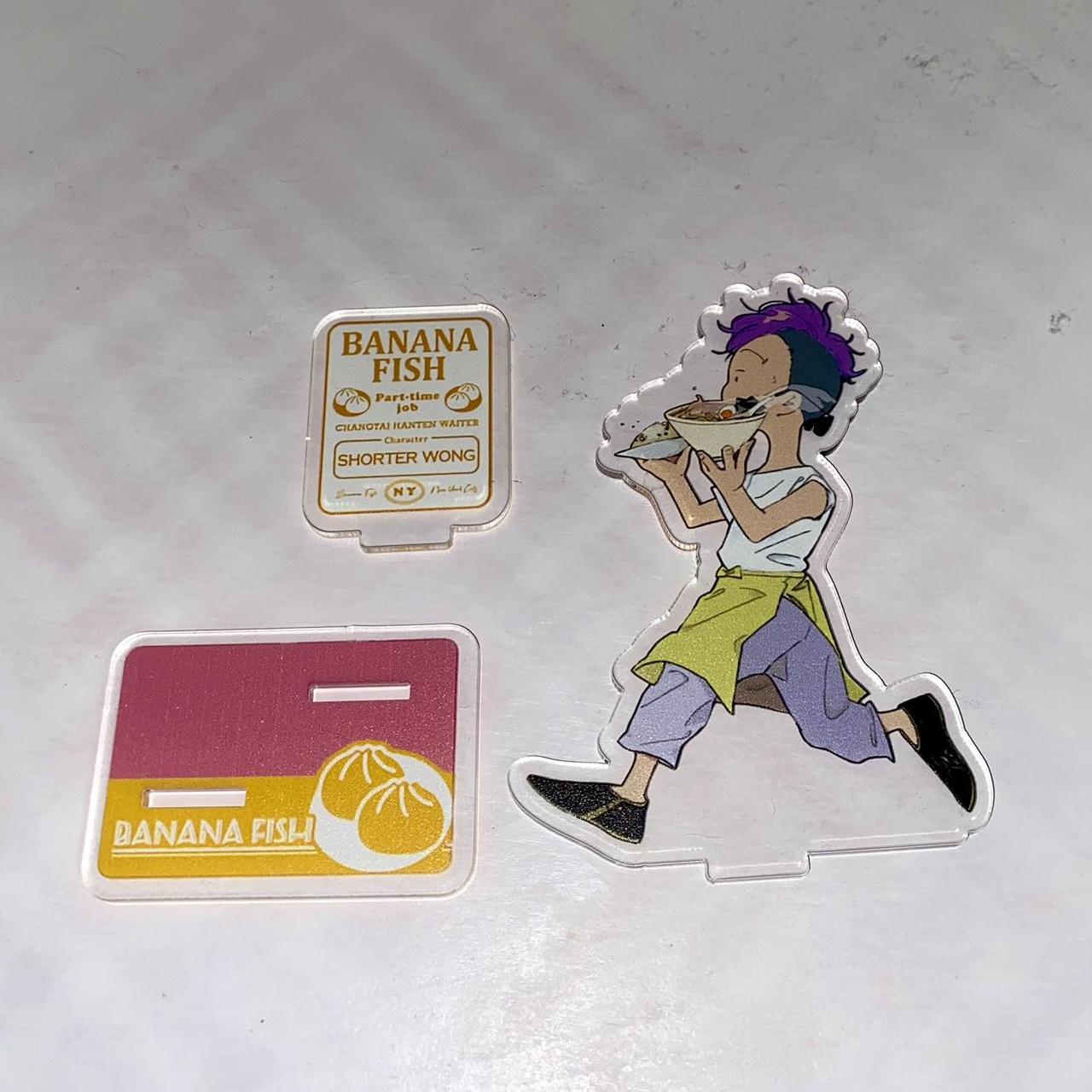 banana fish shorter wong part time job acrylic | Depop