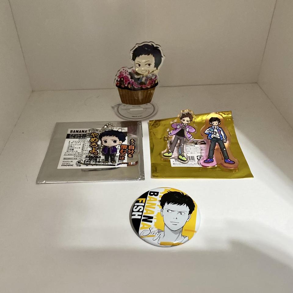 banana fish shorter wong part time job acrylic | Depop