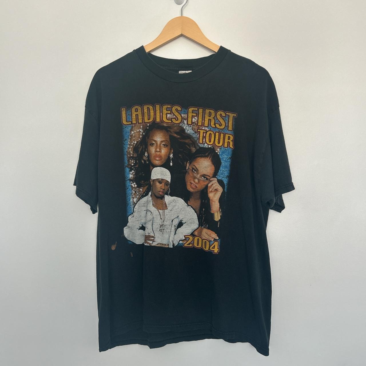 MISSY ELLIOT BLACK TEE RARE