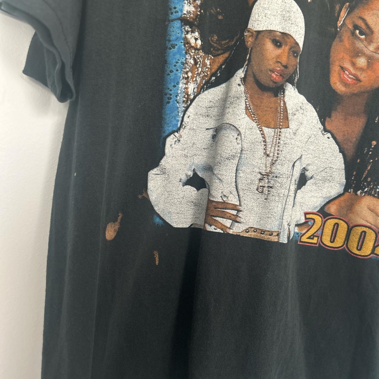 MISSY ELLIOT BLACK TEE RARE