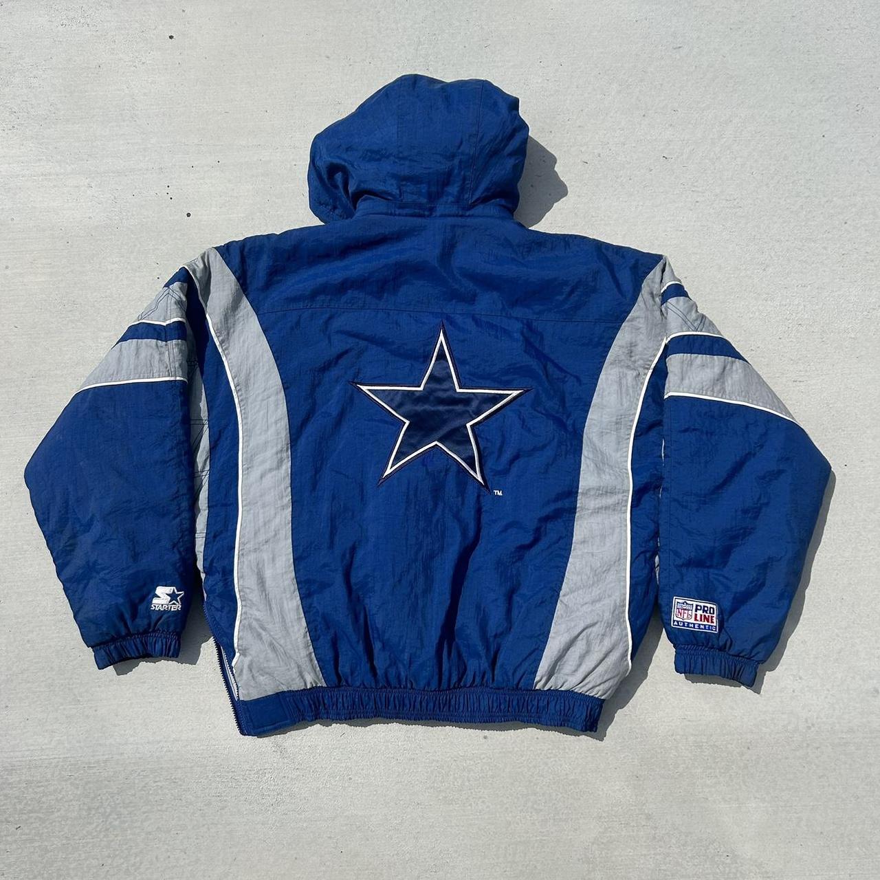 Vintage Dallas Cowboys Starter Jacket Size - Depop