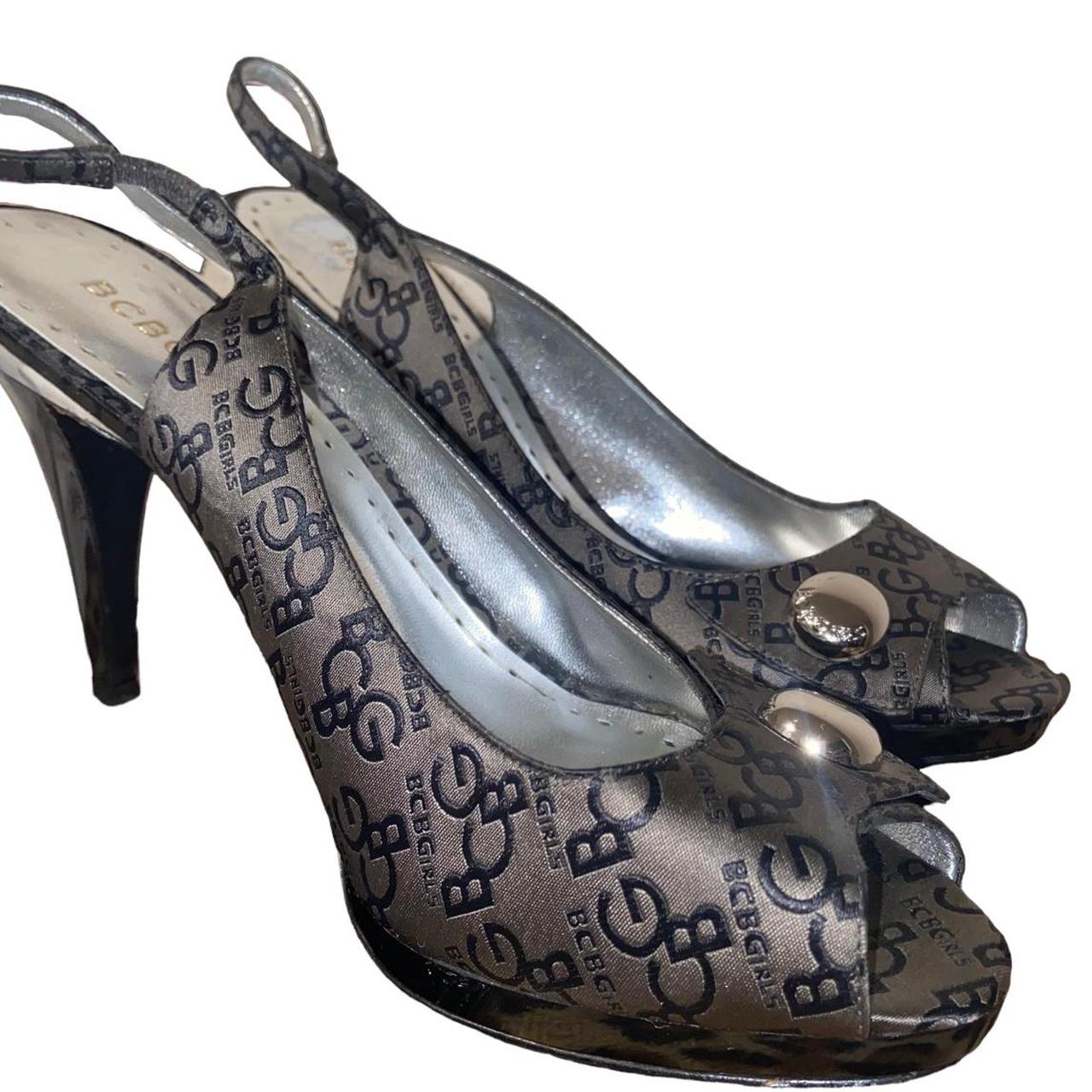 bcbg black heels