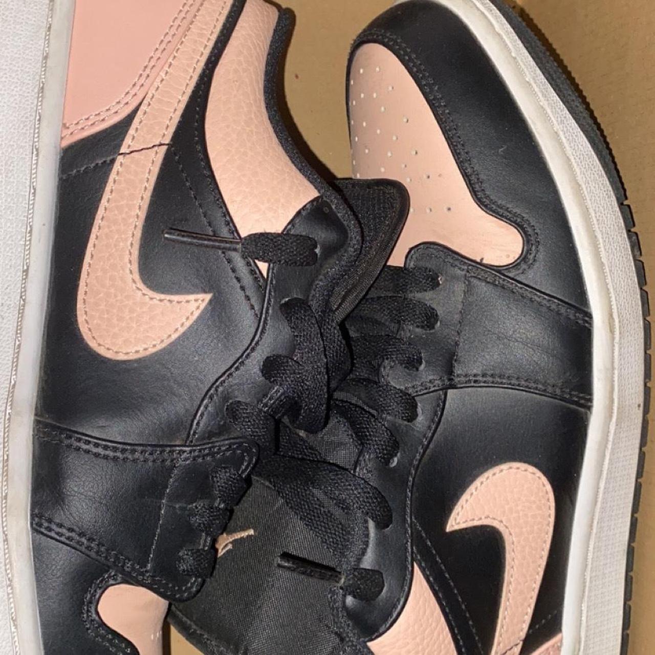 crimson pink jordan 1 low