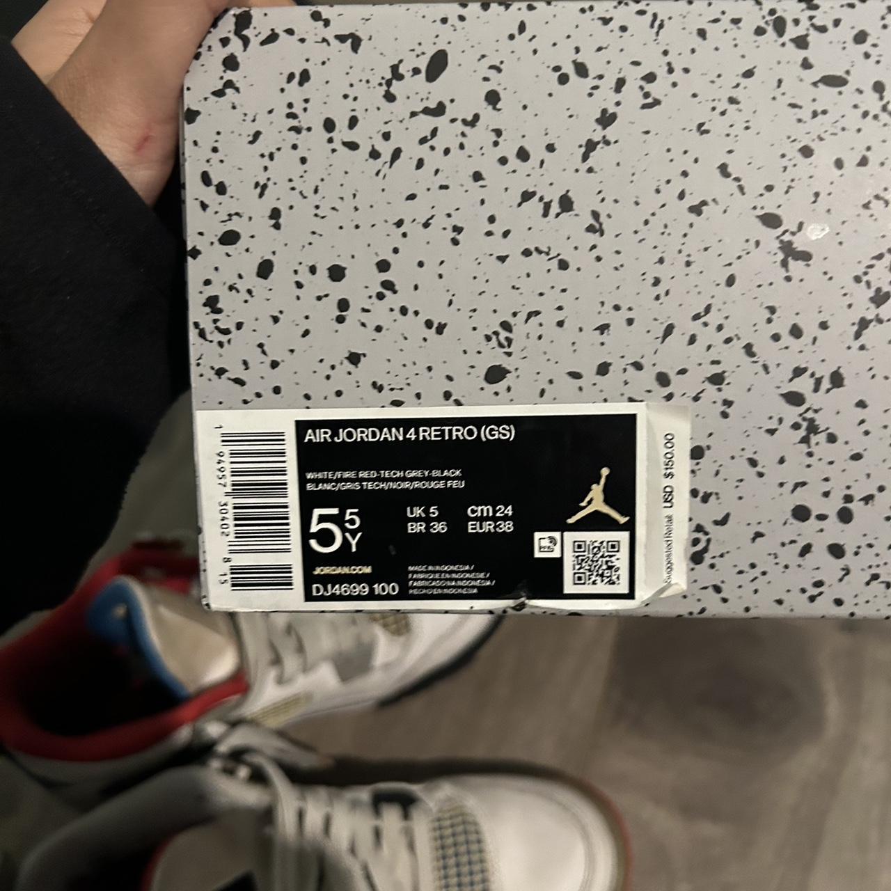 size 5 jordan 4
