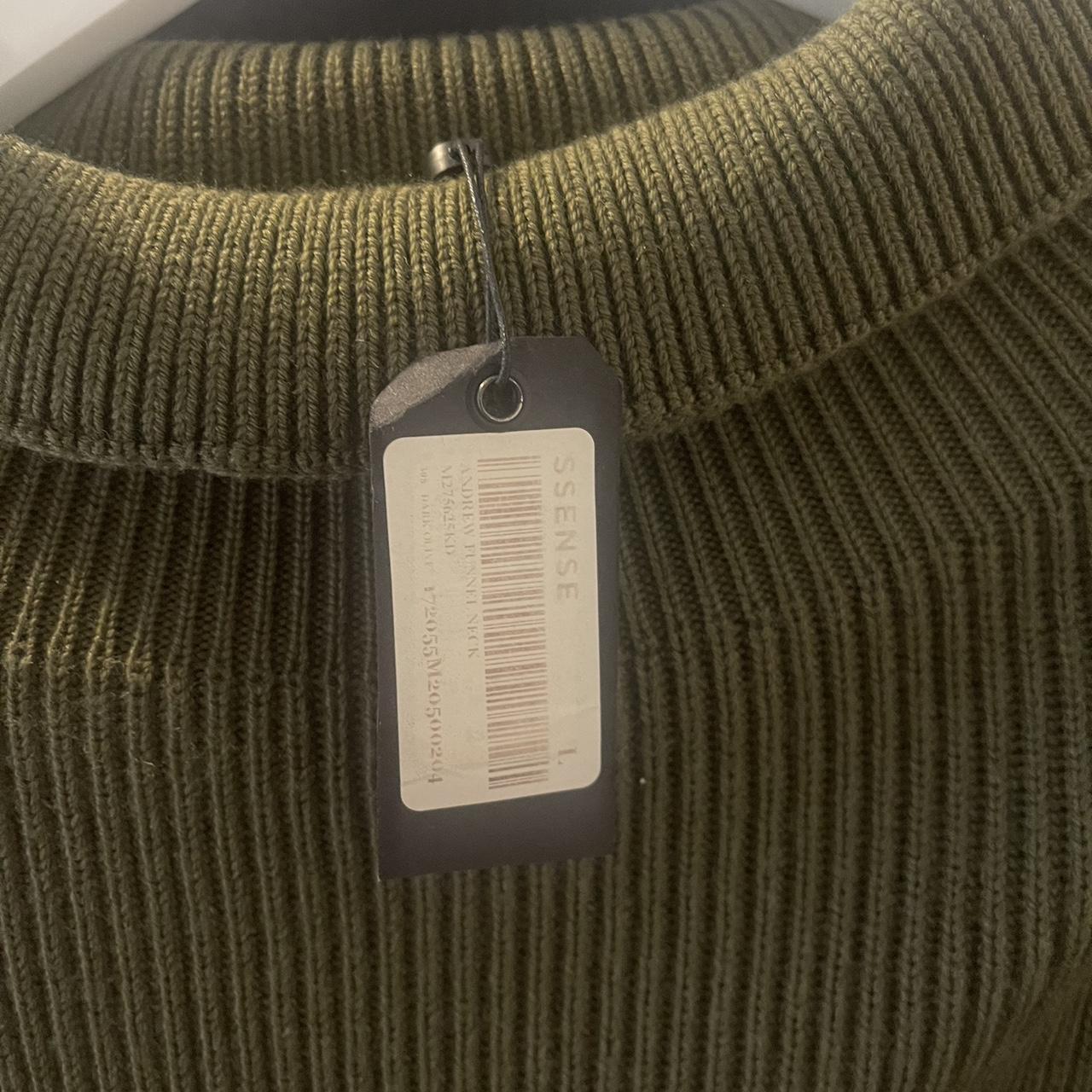 Rag & Bone green funnel neck - Size L retail price:... - Depop