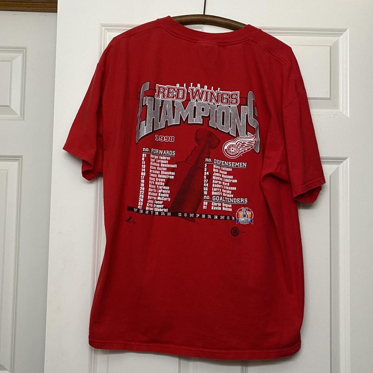 Vintage 90s Red Wing Stanley cup tee shirt. Model... - Depop