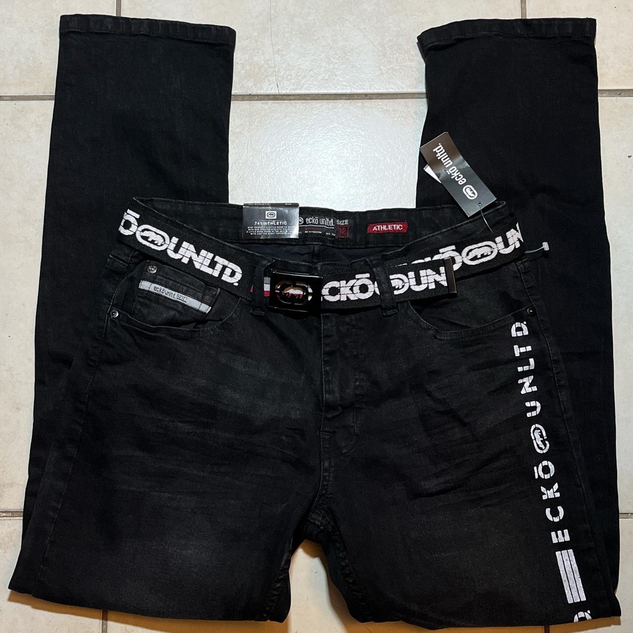 Ecko Unltd Men Black Denim Jeans - Brand New - Comes... - Depop