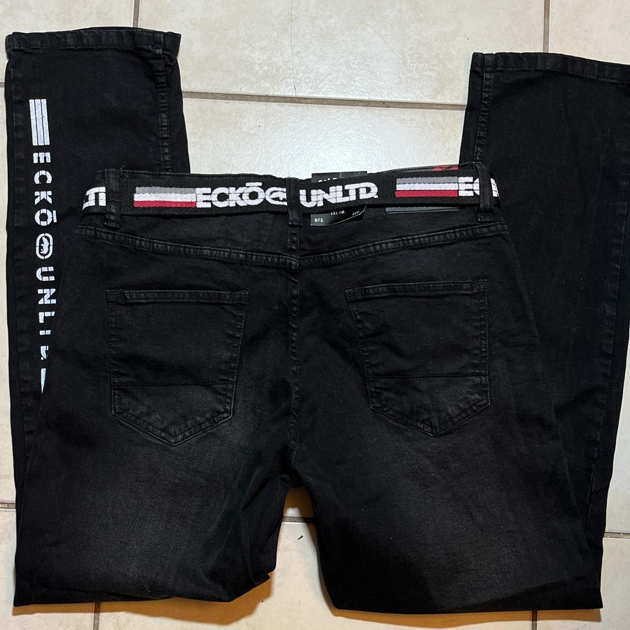 Ecko Unltd Men Black Denim Jeans - Brand New - Comes... - Depop