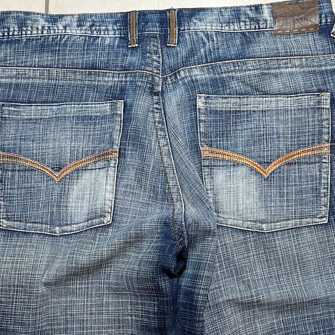 Vintage Koman Men Blue Denim Jeans - Check the wash... - Depop