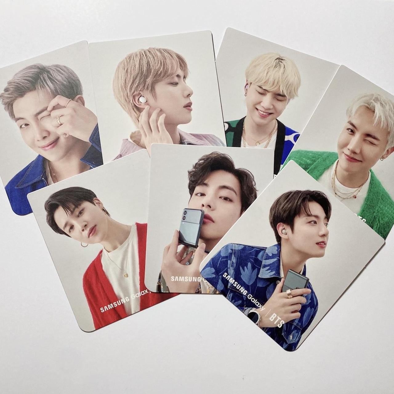 BTS Samsung Galaxy 2021 Photocards UK Shipping/ DM | Depop