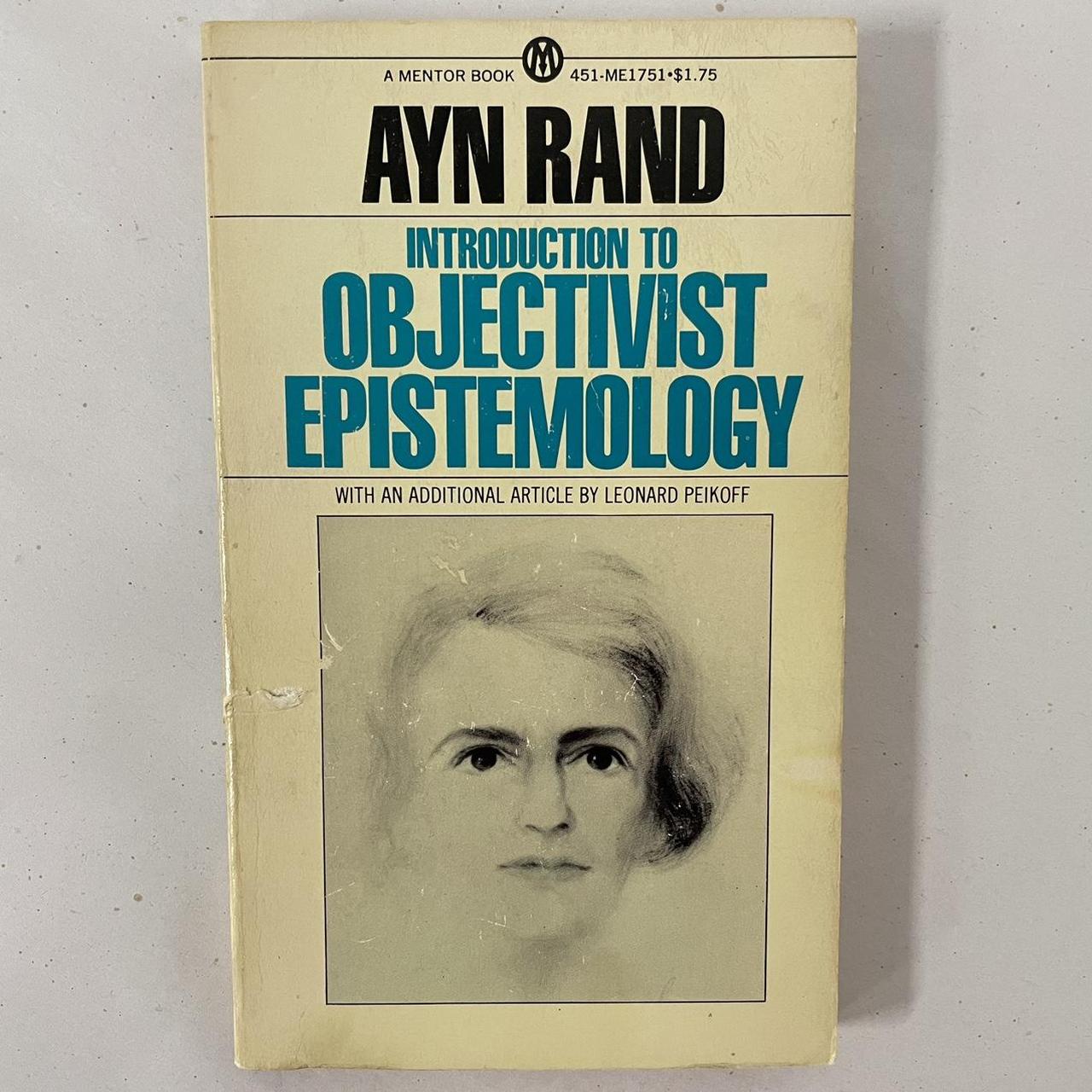 Introduction to objectivist epistemology ayn rand depop