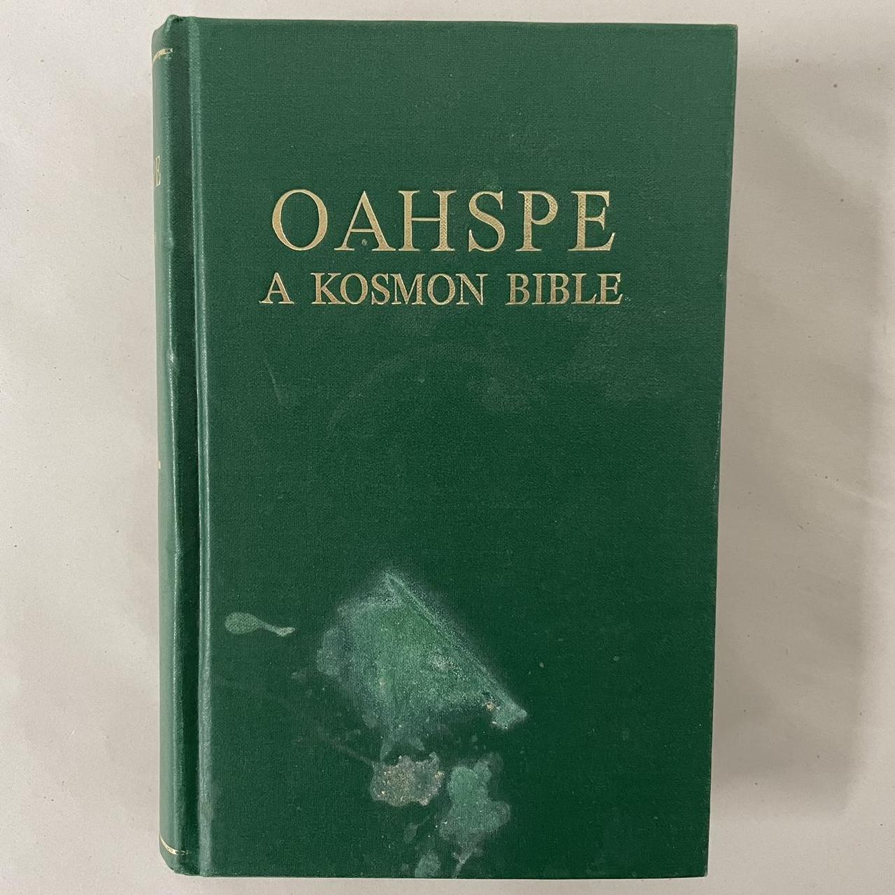 Oahspe: A Kosmon Bible publisher: The Kosmon Press... - Depop