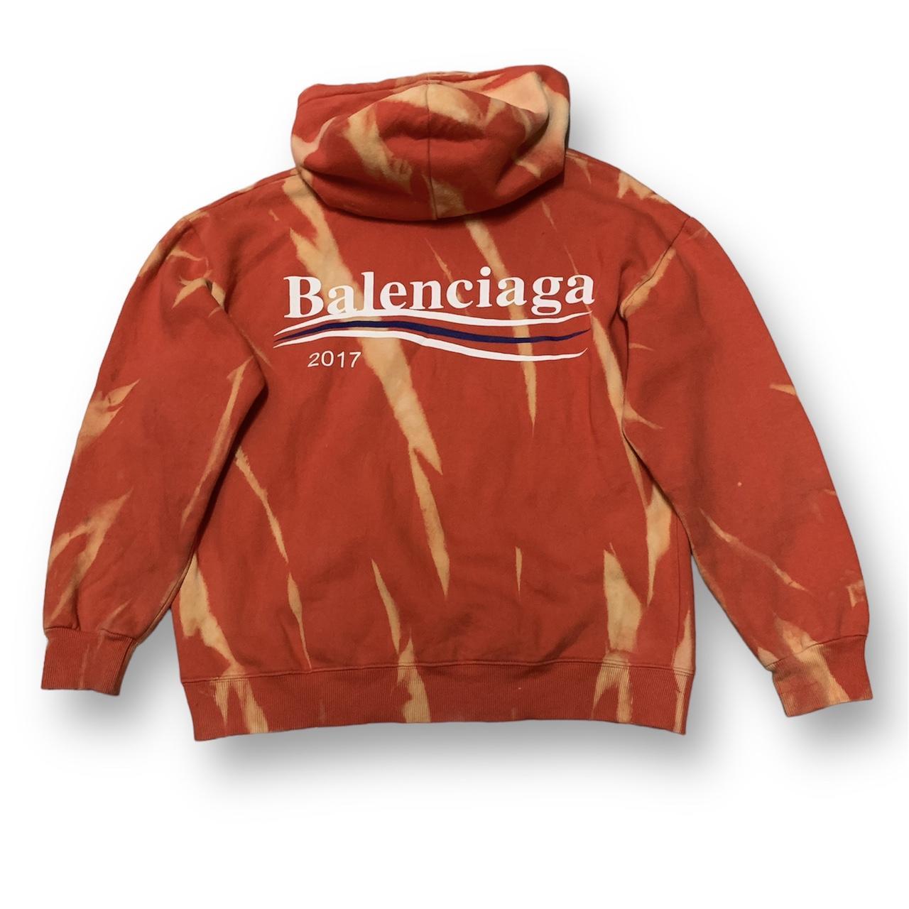 Orange 2025 balenciaga hoodie