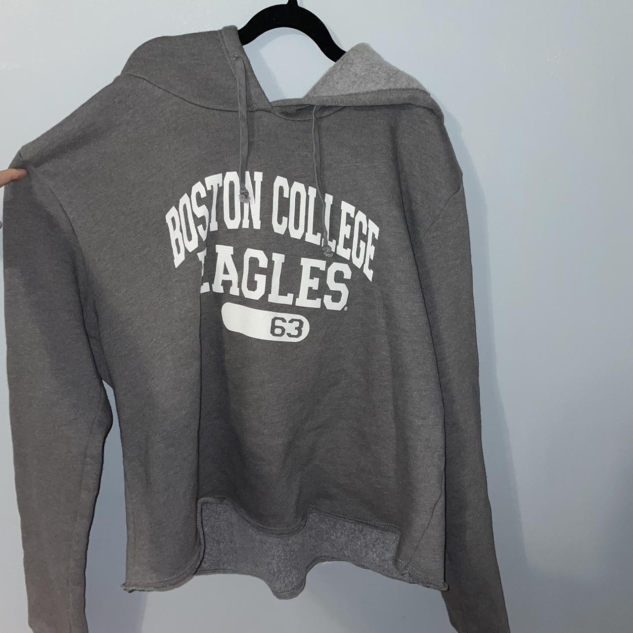 Cropped “Boston” sweatshirt in a size small. Super