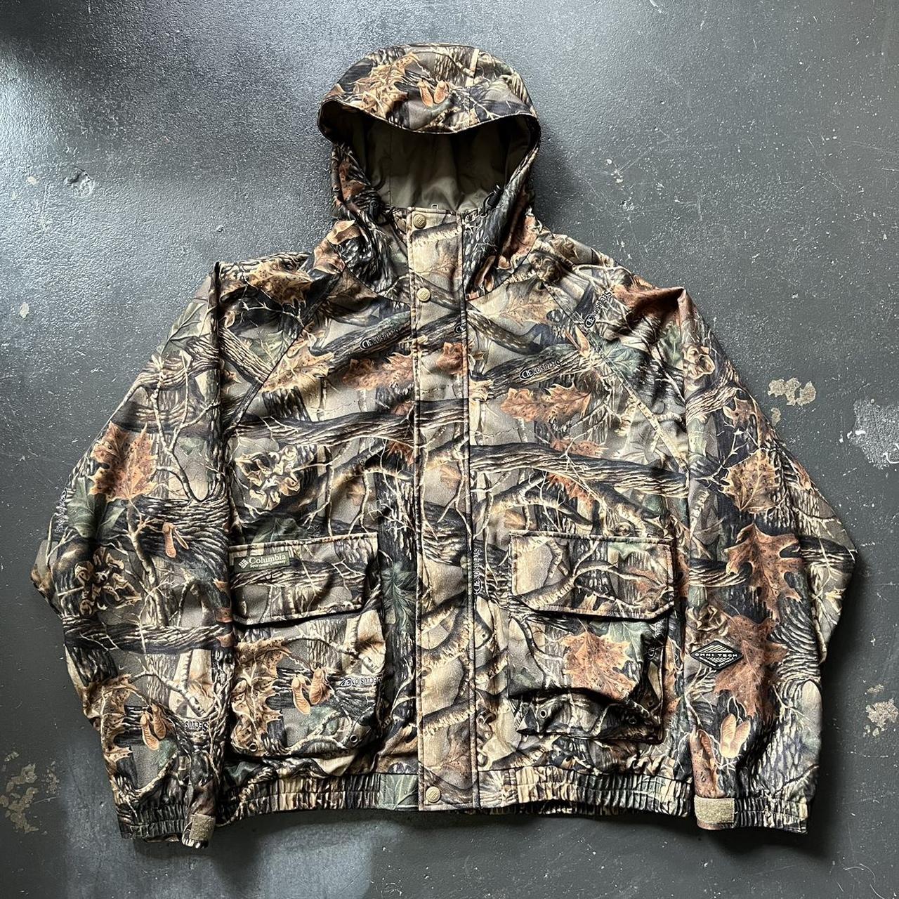 Columbia Camo Jacket Great Condition Size XL... - Depop