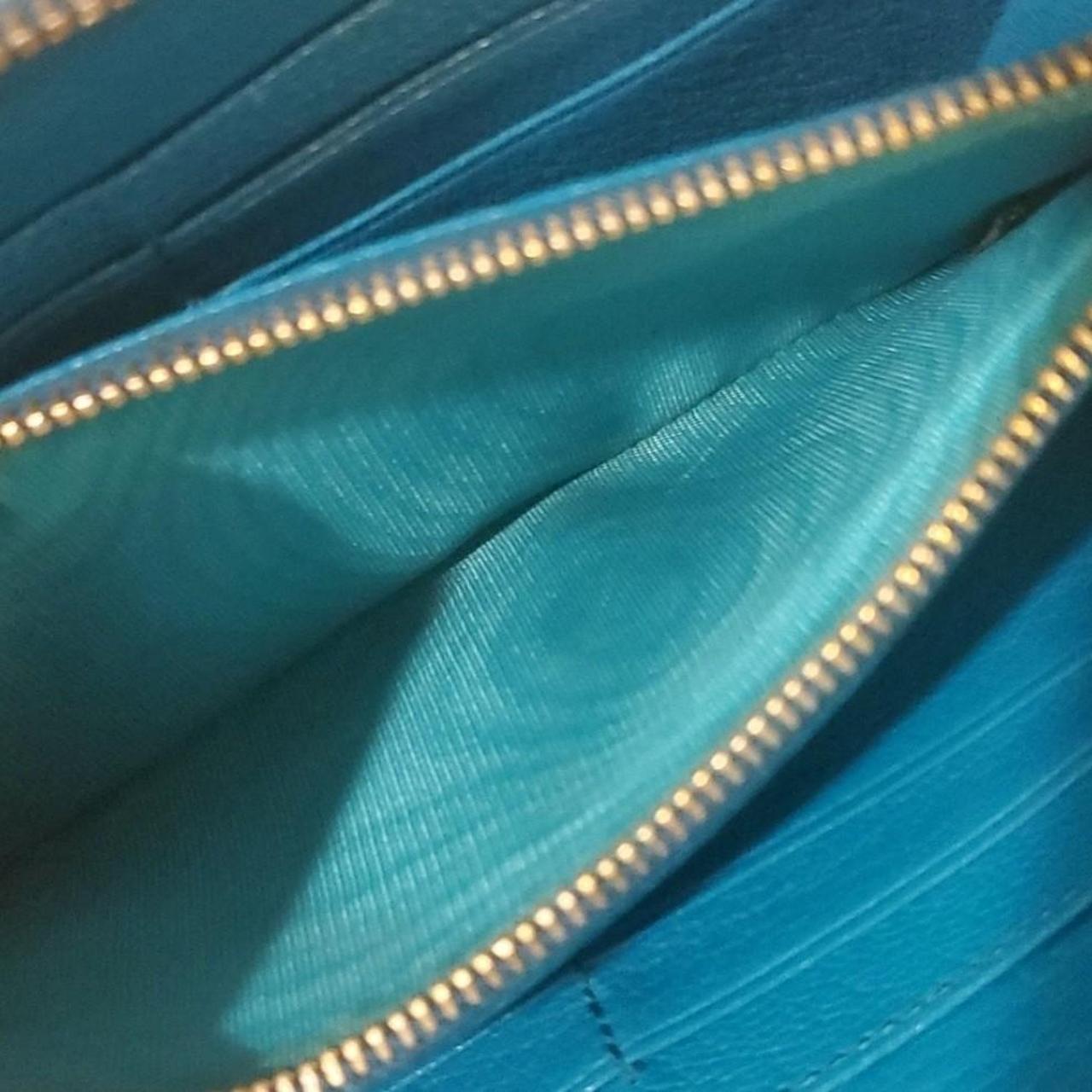 Miu Miu Women's Wallet - Blue – Miu Miu Wallet In… - image 4