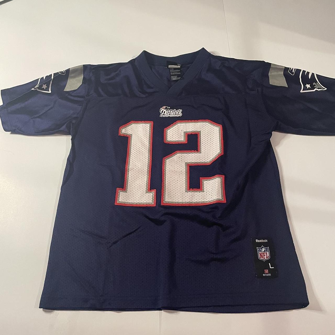 Reebok, Shirts & Tops, Reebok Nfl Tom Brady New England Patriots Jersey