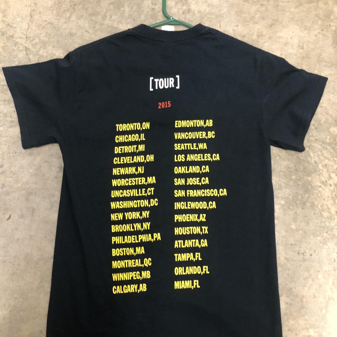 2015 travis scott tour shirt #travisscott #travis... - Depop