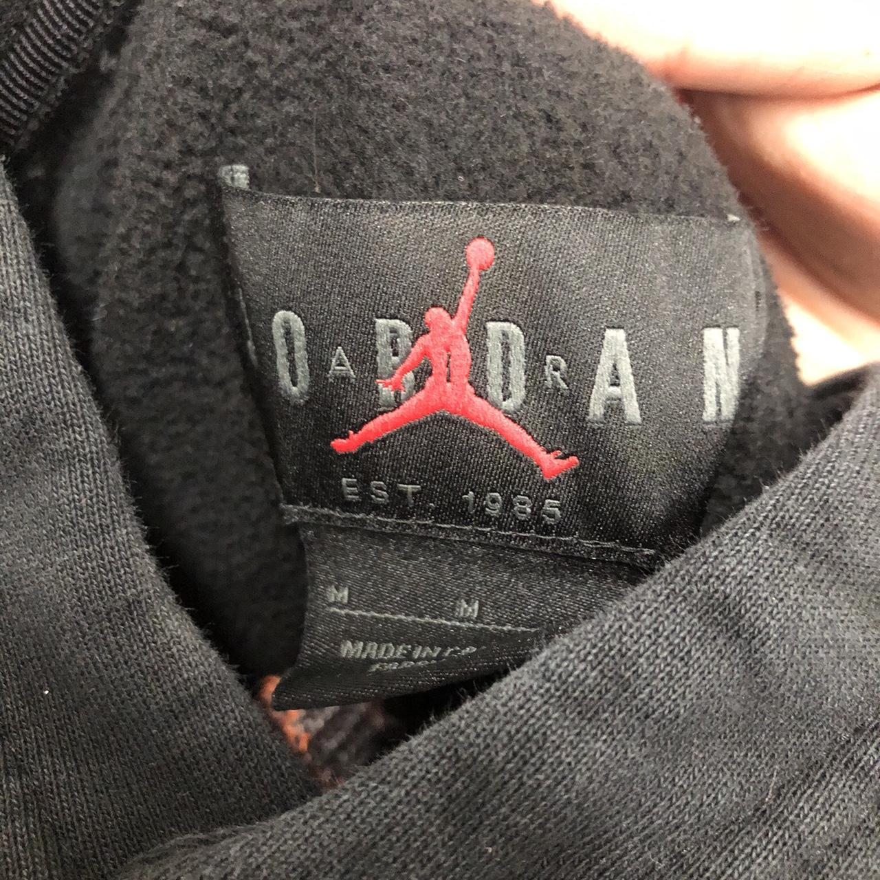 Jordan black hoodie dunking Size M #jordan... - Depop