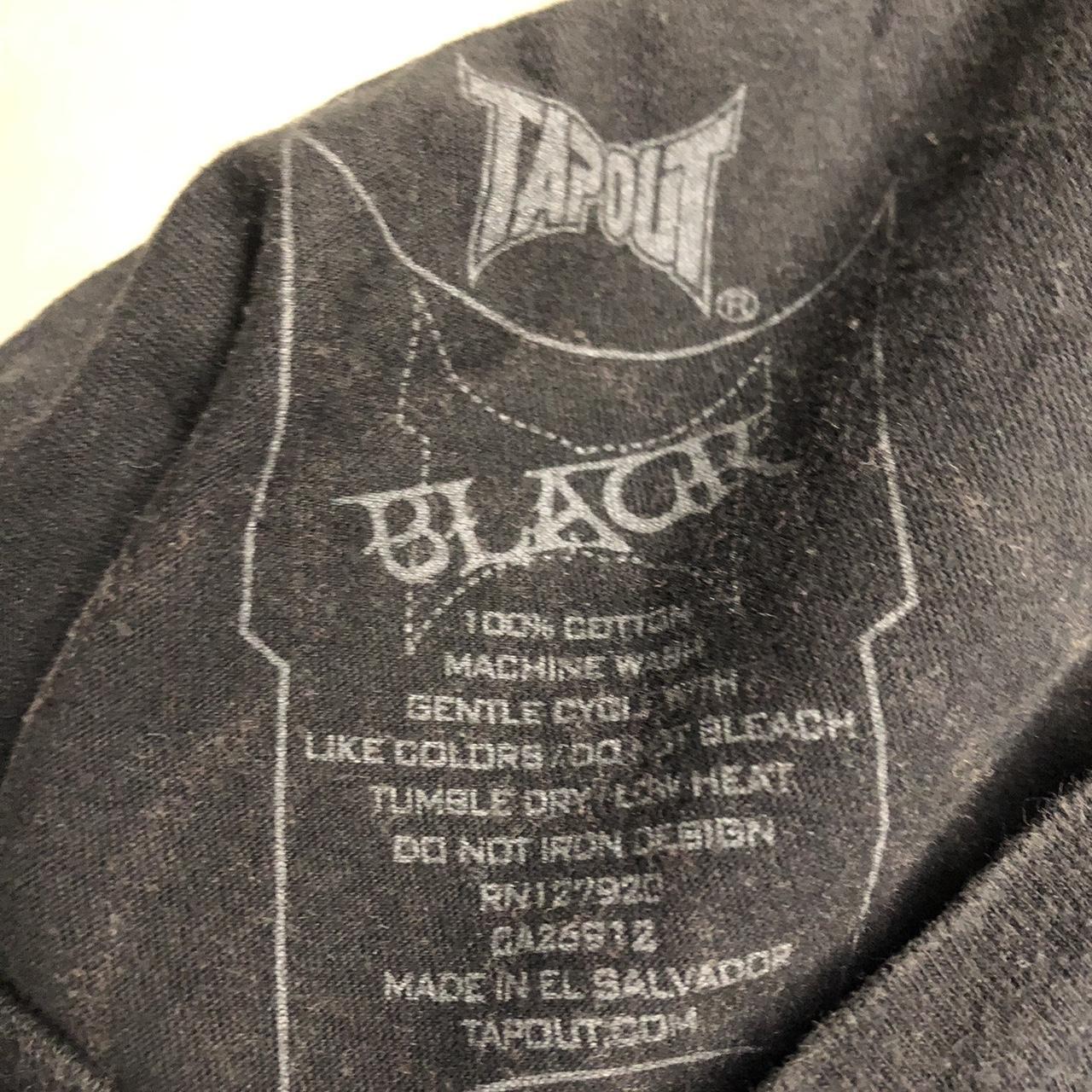 Vintage Tapout Black shirt Y2K MMA AOP Size... - Depop