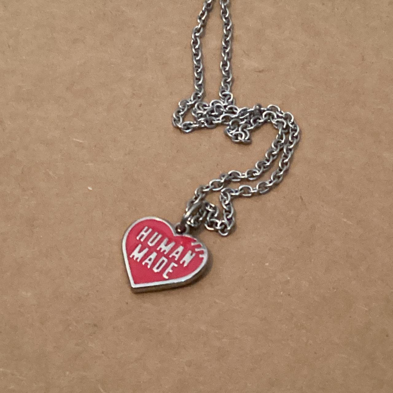 HUMAN MADE NECKLACE ハートネックレス　レッド HUMAN MADE NECKLACE ハートネックレス レッド - メルカリ