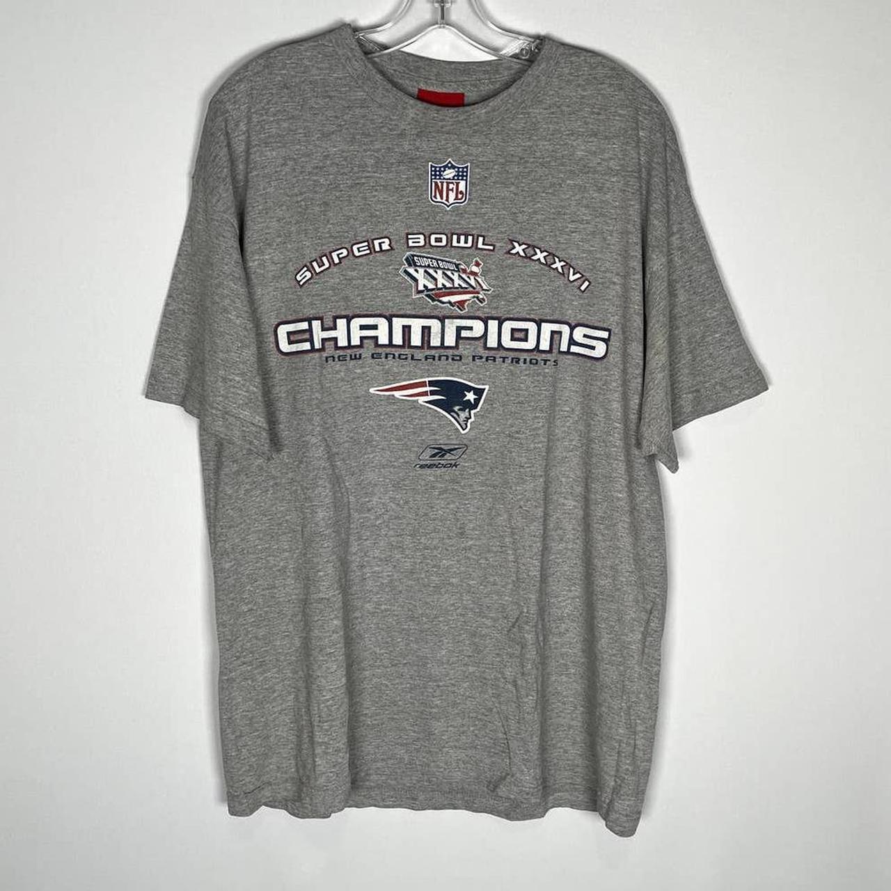 Vintage New England Super Bowl XXXVI Champions Tee