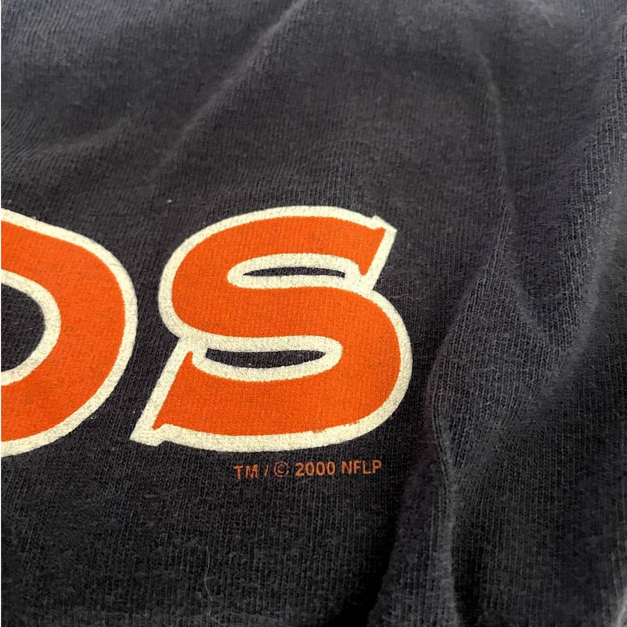 Vintage 2000 Denver Broncos Football Orange T Shirt LEE Sport