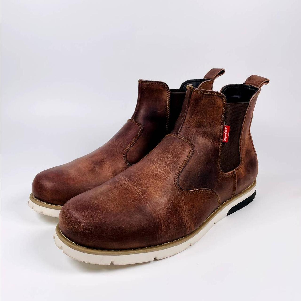 mens levi's logger chelsea boot