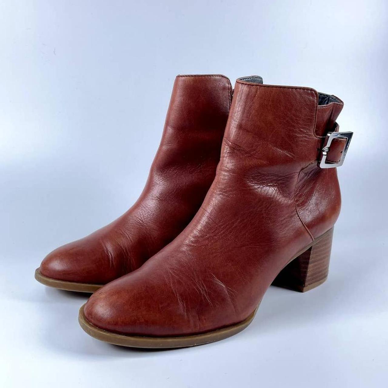 calvin klein brown boots