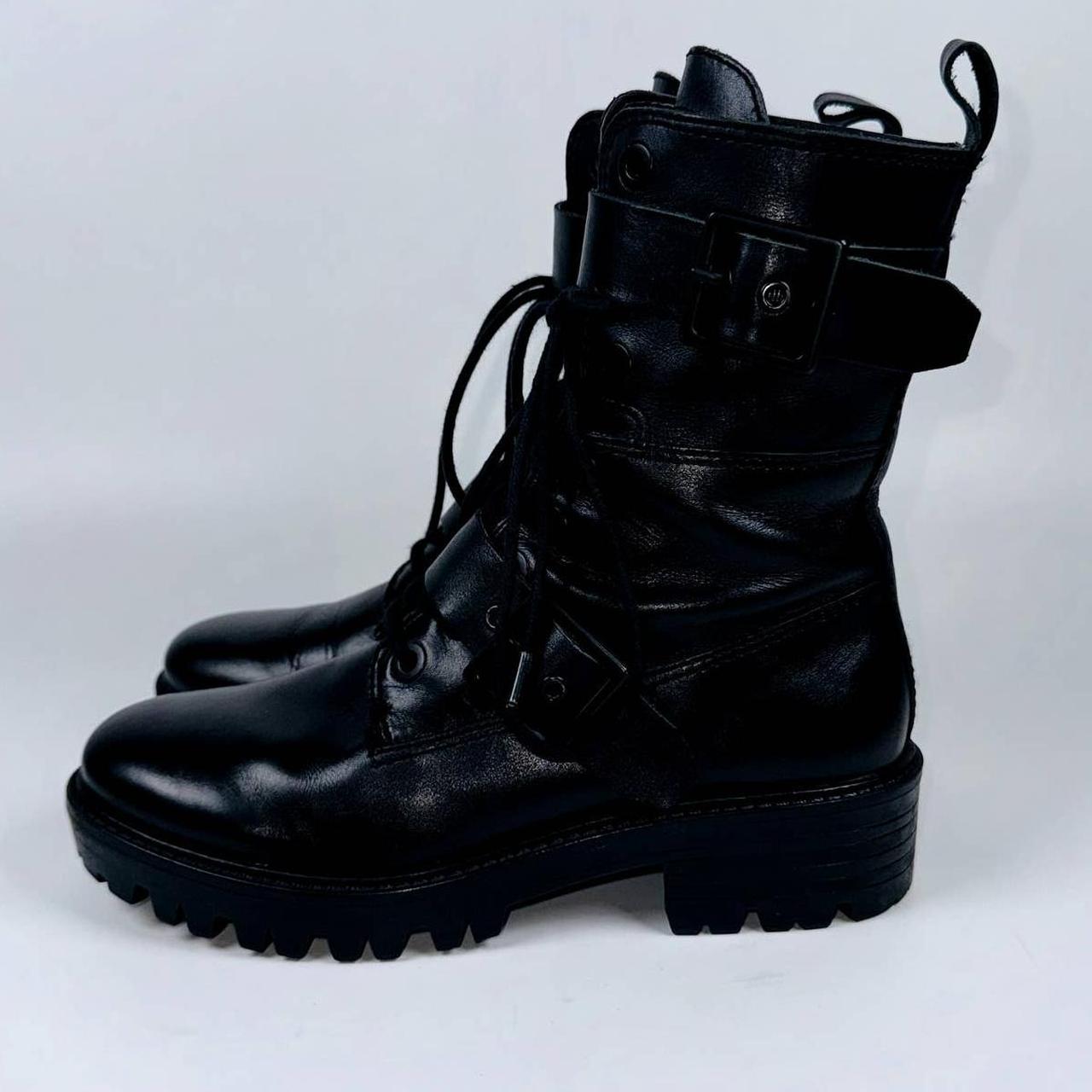 Kendall and kylie deals black combat boots