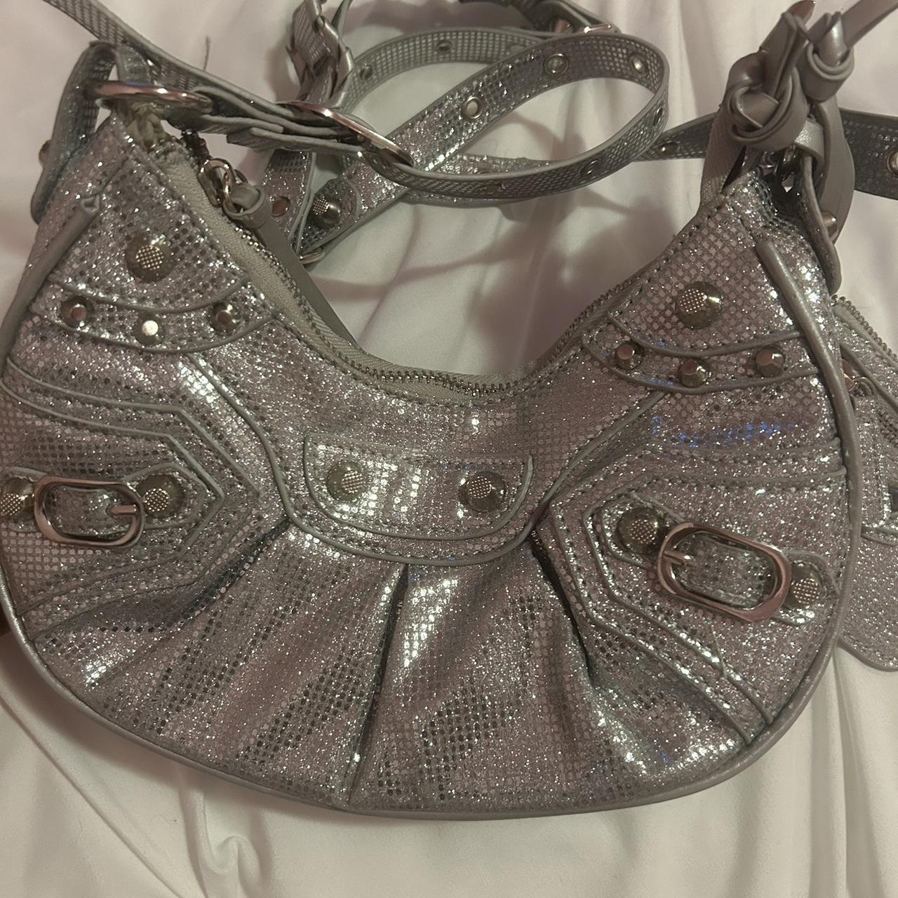 Ego Silver Bag Like new, rarely worn Silver Depop