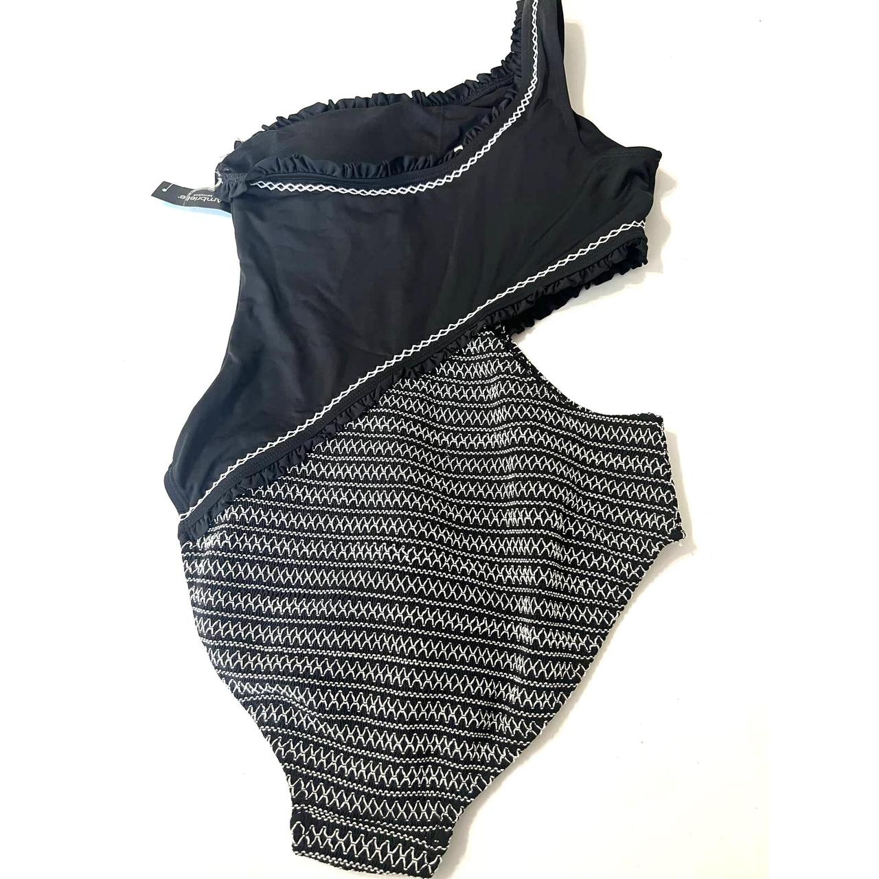 Ambrielle Women's High Waist Brief Shapewear Underwear Tummy Control,  Zebra, XL