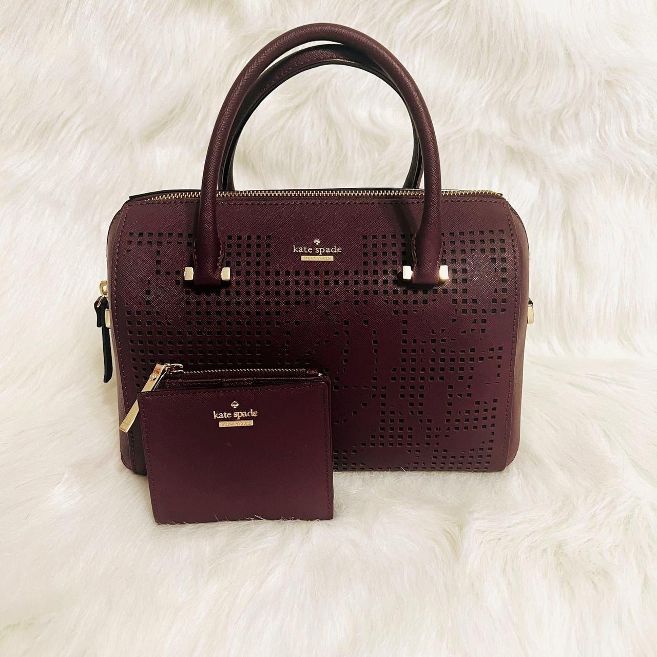 Kate Spade perforated handbag shops