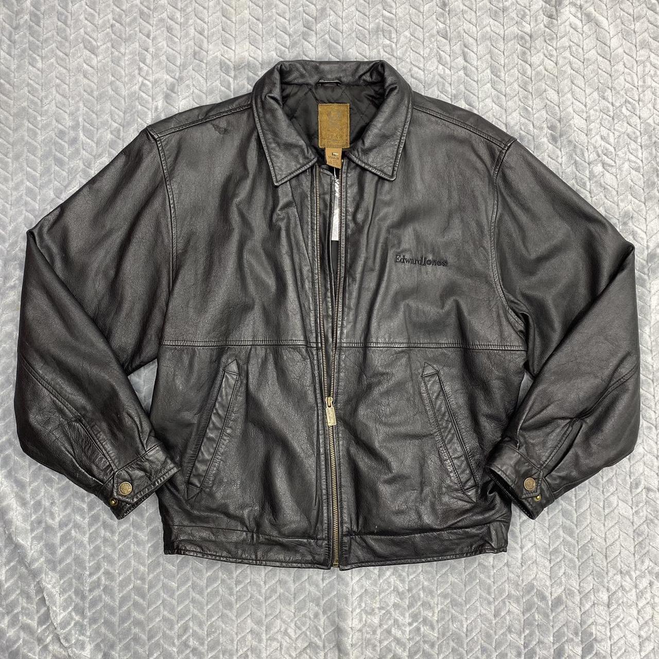 Gear for Sport - Edward Jones Leather Jacket flaws... - Depop