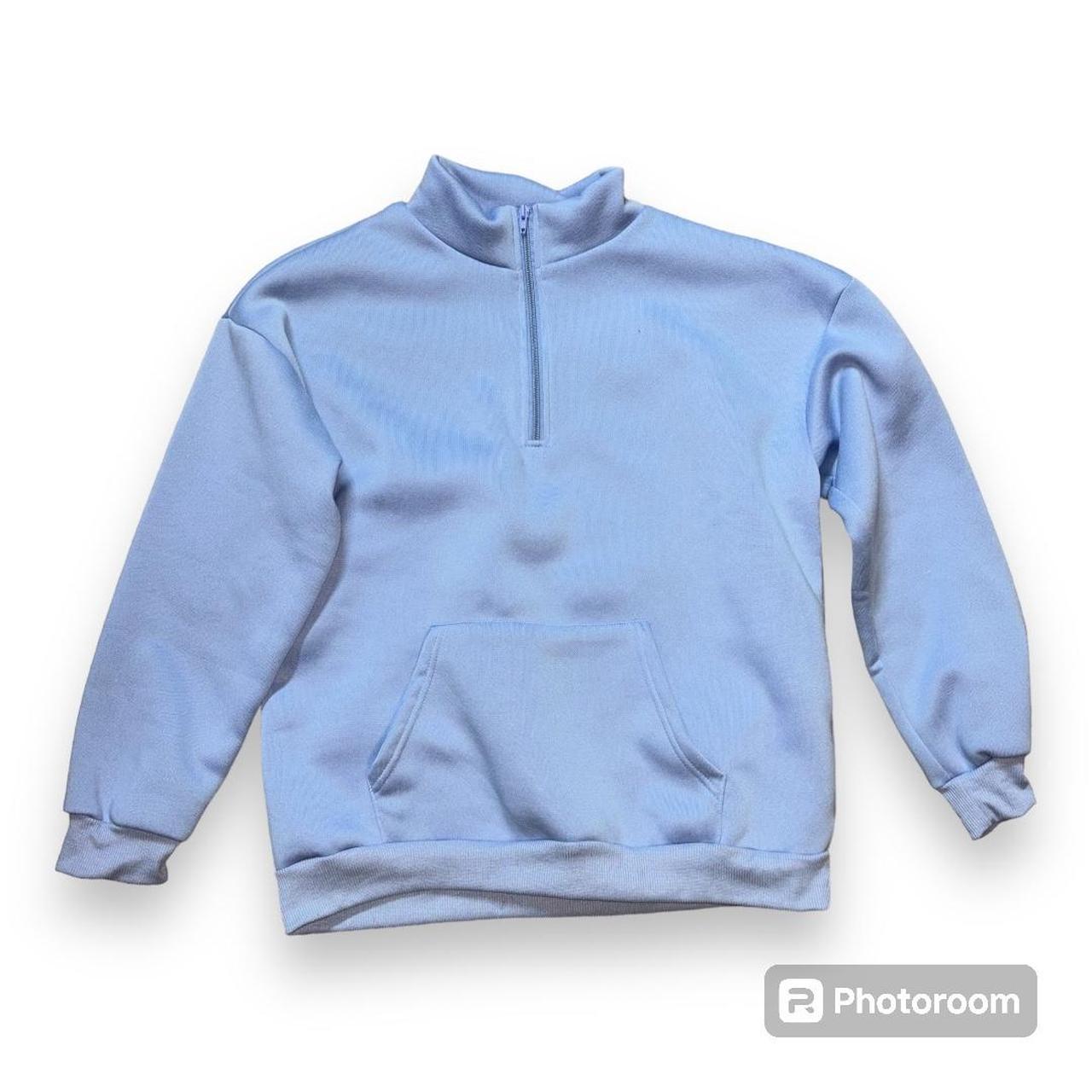 SHEIN quarter zip sweatshirt Depop