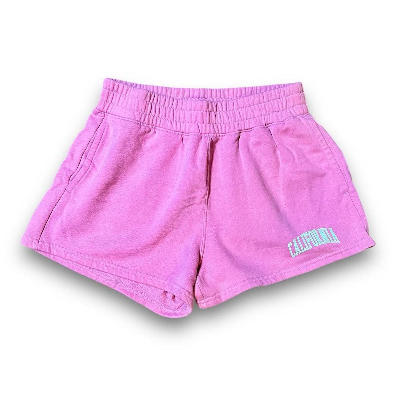 Hollister pink shorts discount
