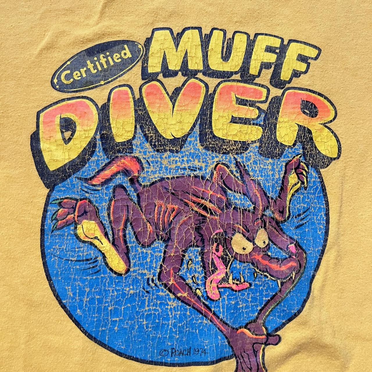 Vintage Muff Diver Tee Graphic Is Worn As Shown But Depop 3897